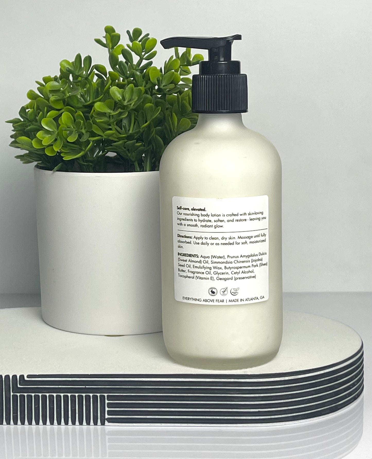 Black Suede Body Lotion
